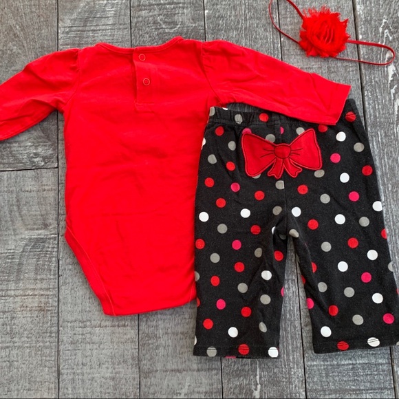 Jumping Beans Polka Dot Bunny Set - Picture 7 of 8